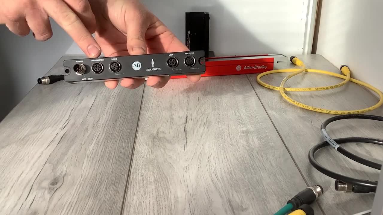 450L GuardShield Safety Light Curtains with CIP Safety over EtherNetIP